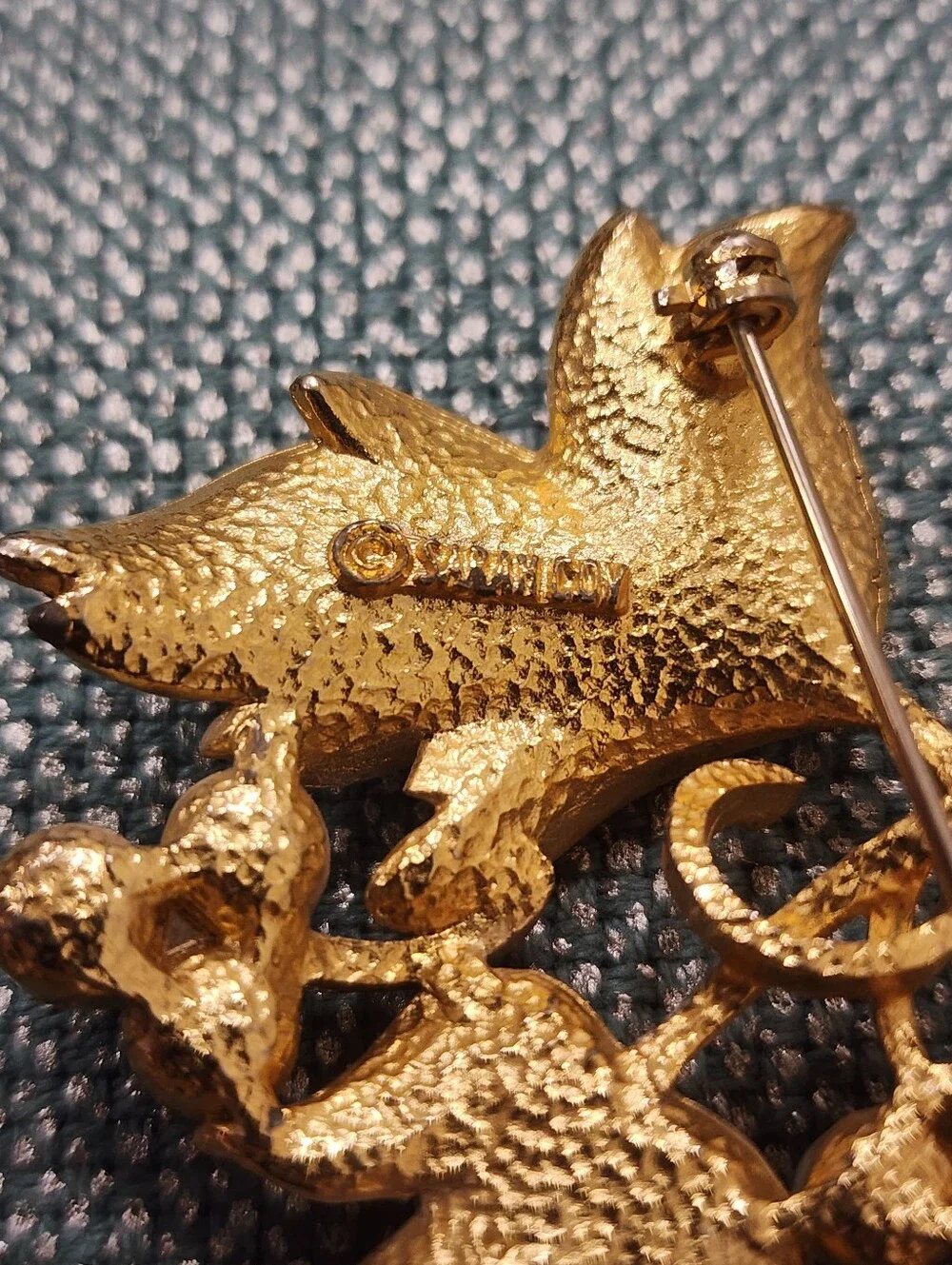 Vintage Signed Sarah Coventry Placid Beauty Brooch